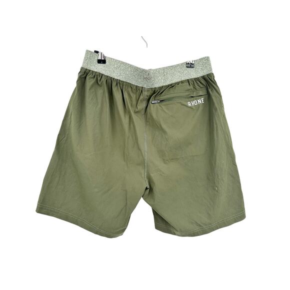 Rhone Green Running Shorts Size M - Picture 4 of 5